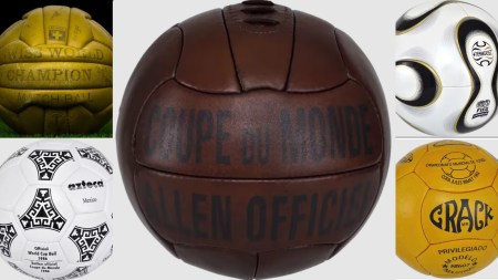 A look at the official balls from past editions of the FIFA World Cup. (PHOTOS: FIFA)