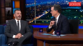 Jimmy Kimmel and Stephen Colbert