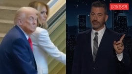 Jimmy Kimmel and Donald Trump