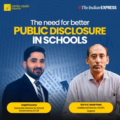 Central Square Foundation | The need for better Public Disclosure in schools