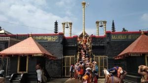Sabrimala temple missing gold